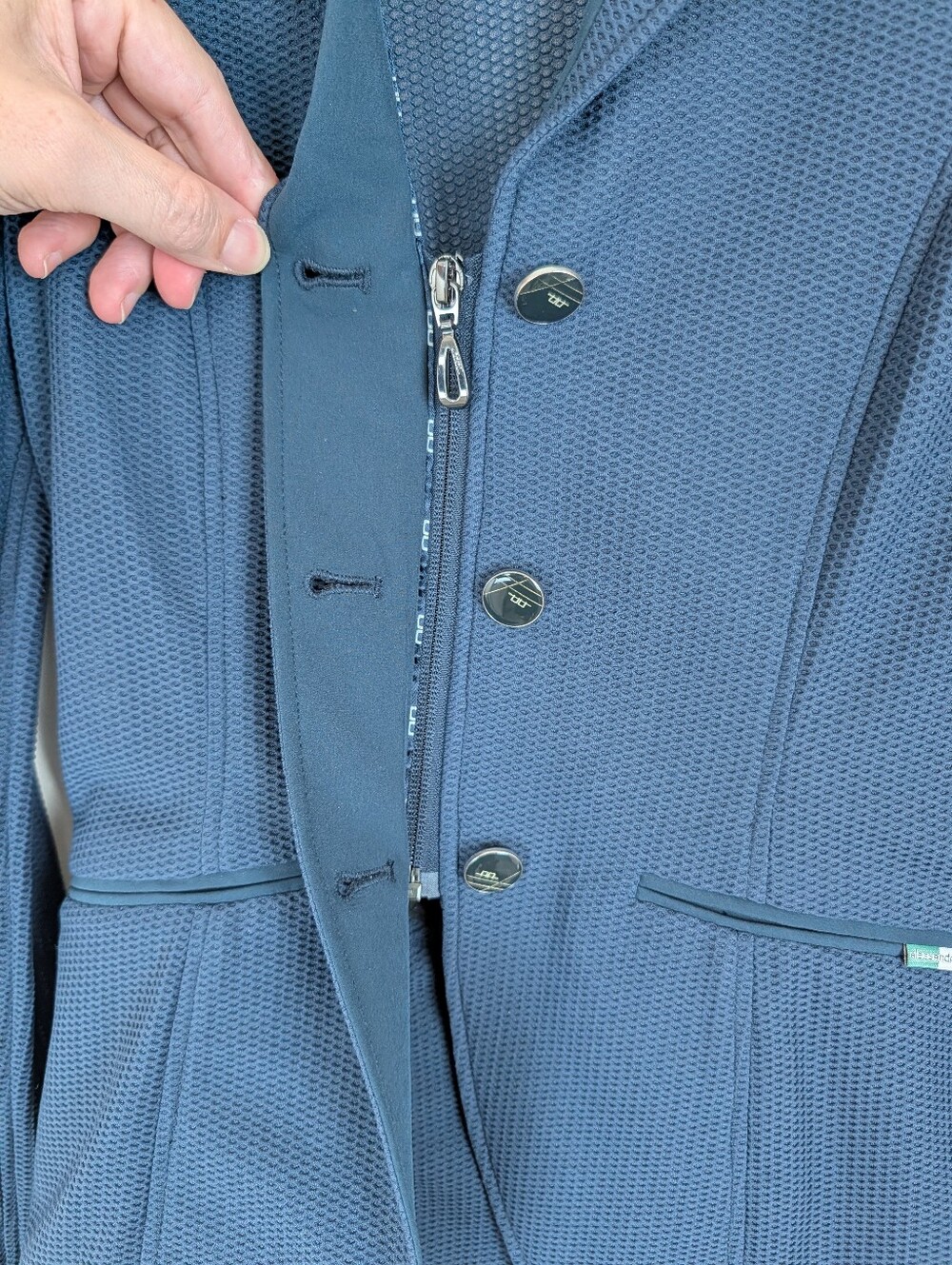 Alessandro Albanese Platinum MotionLite Equestrian Riding Jacket - Picture 6 of 14